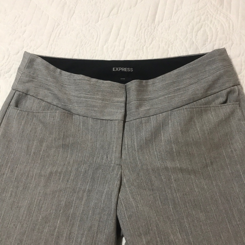 Grey express editor trouser